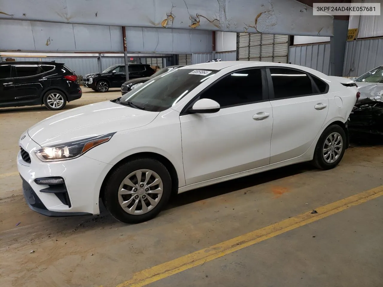 2019 Kia Forte Fe VIN: 3KPF24AD4KE057681 Lot: 68859864