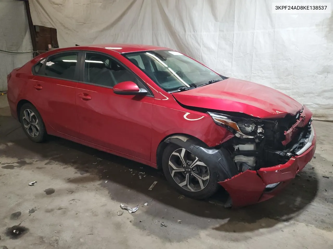 3KPF24AD8KE138537 2019 Kia Forte Fe