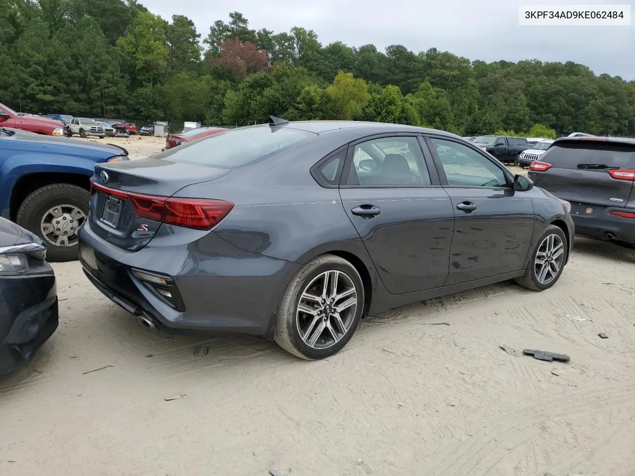 2019 Kia Forte Gt Line VIN: 3KPF34AD9KE062484 Lot: 69101854