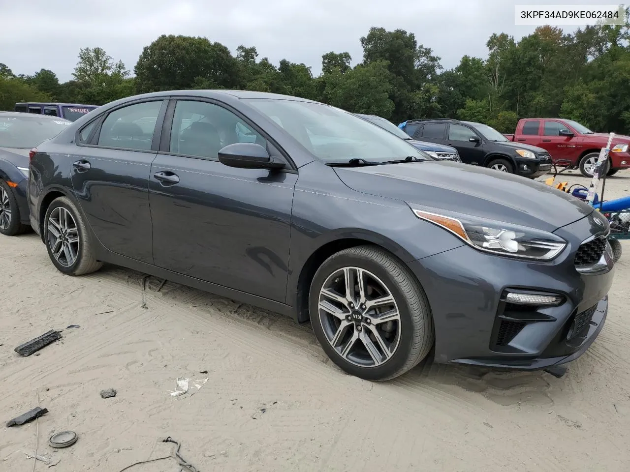 2019 Kia Forte Gt Line VIN: 3KPF34AD9KE062484 Lot: 69101854