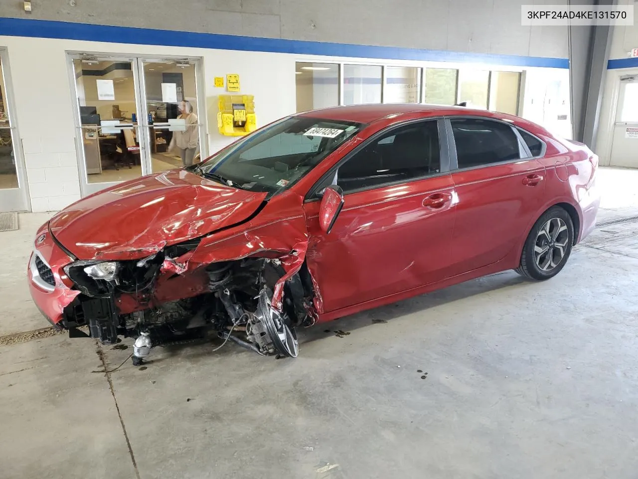 2019 Kia Forte Fe VIN: 3KPF24AD4KE131570 Lot: 69474264