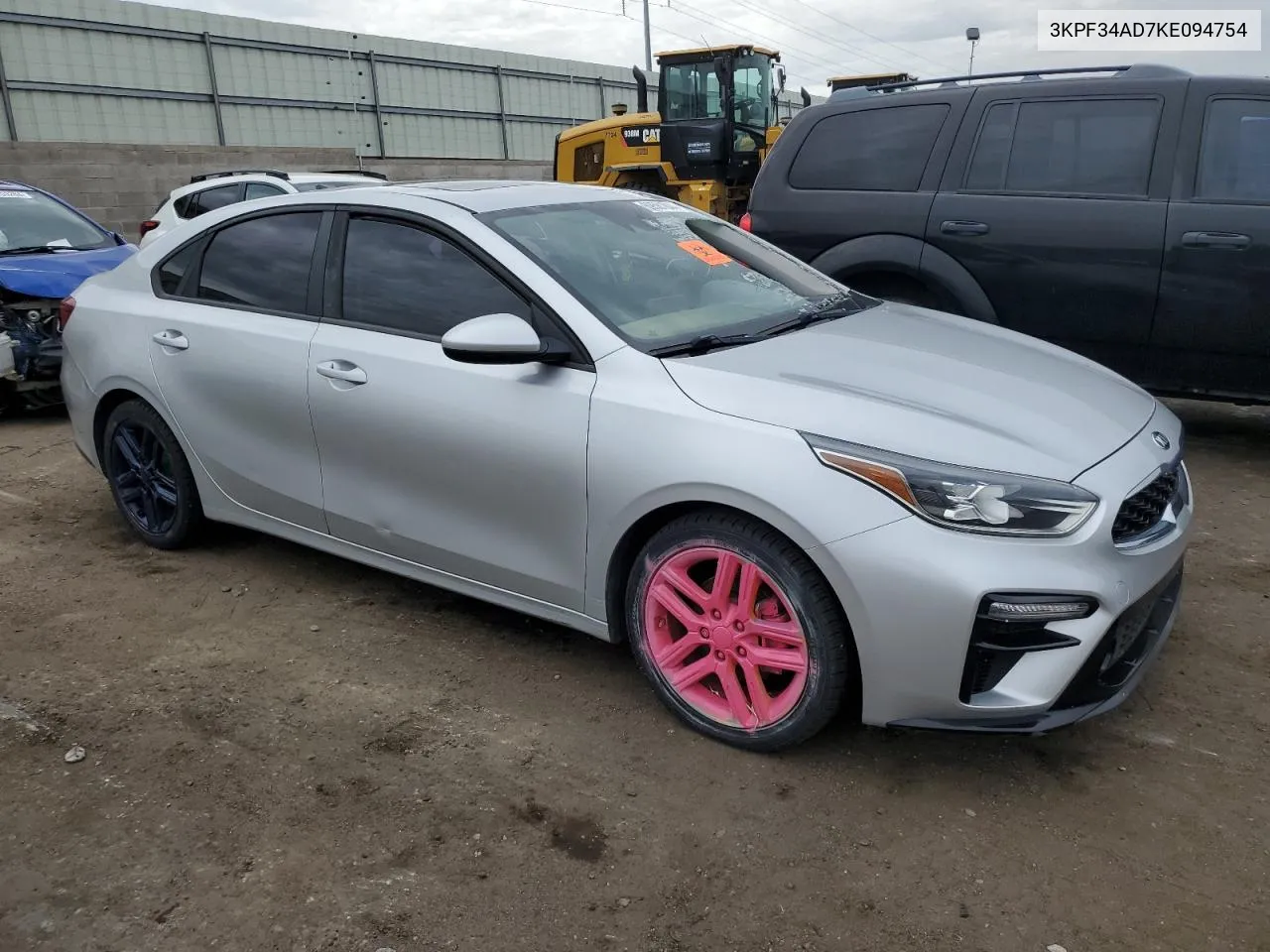 2019 Kia Forte Gt Line VIN: 3KPF34AD7KE094754 Lot: 69581844