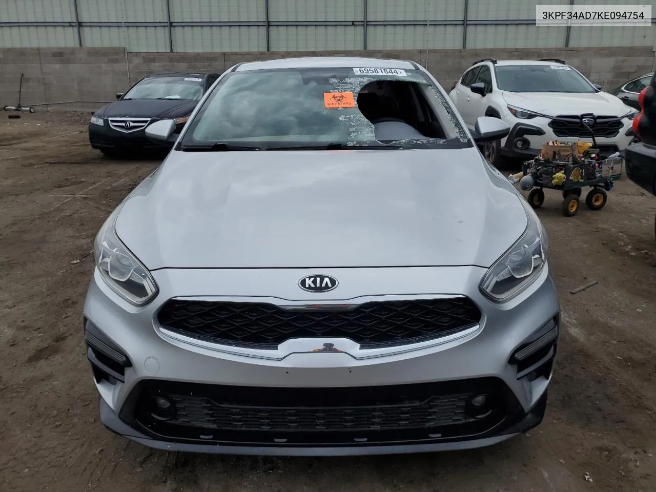 2019 Kia Forte Gt Line VIN: 3KPF34AD7KE094754 Lot: 69581844