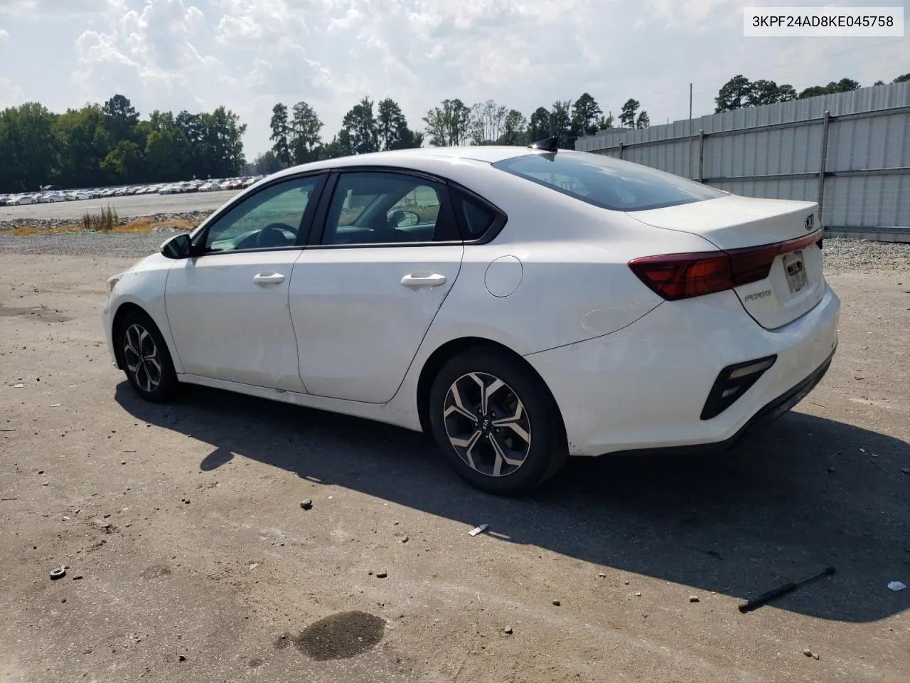 2019 Kia Forte Fe VIN: 3KPF24AD8KE045758 Lot: 69588944