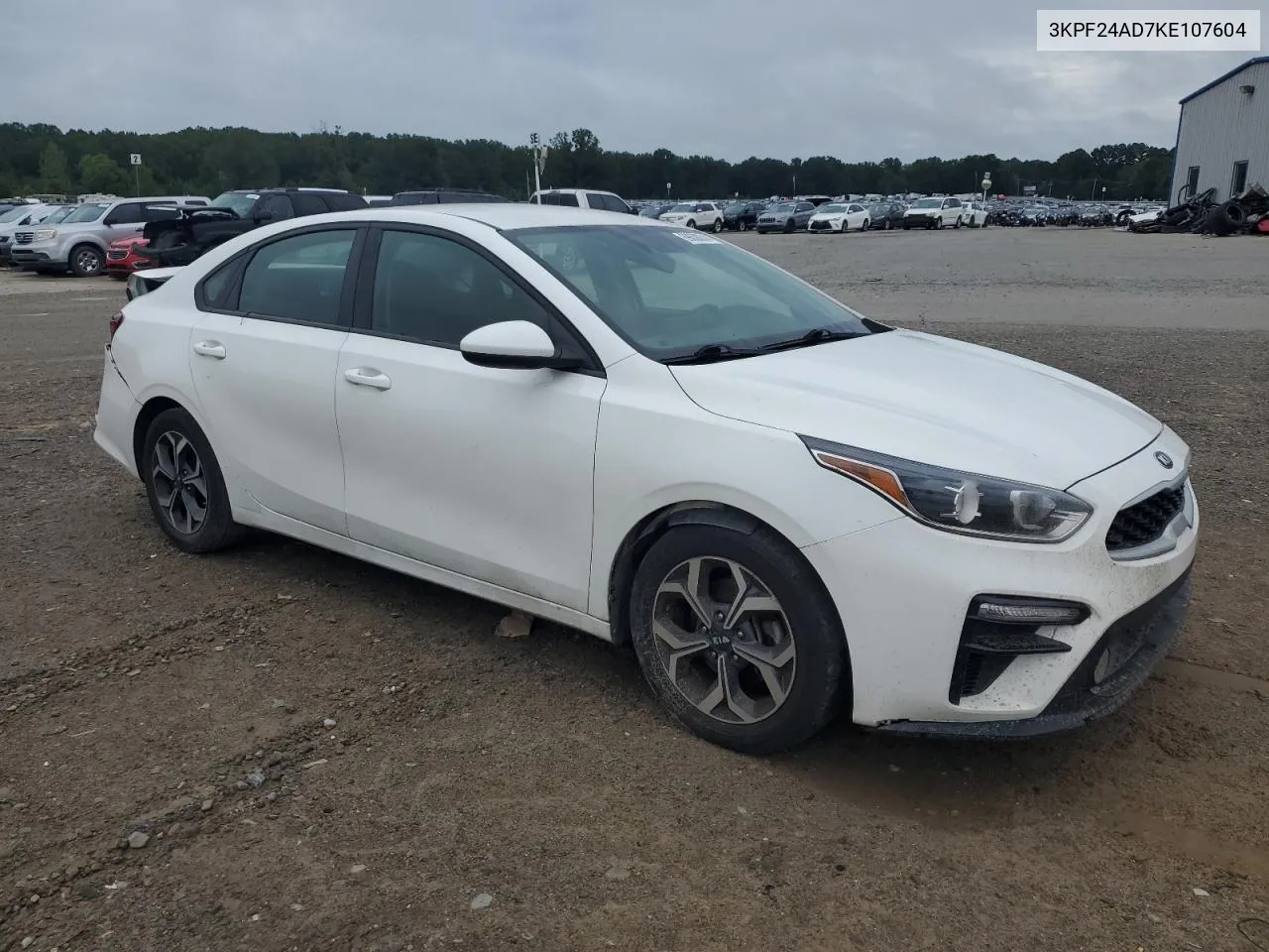 2019 Kia Forte Fe VIN: 3KPF24AD7KE107604 Lot: 69638074