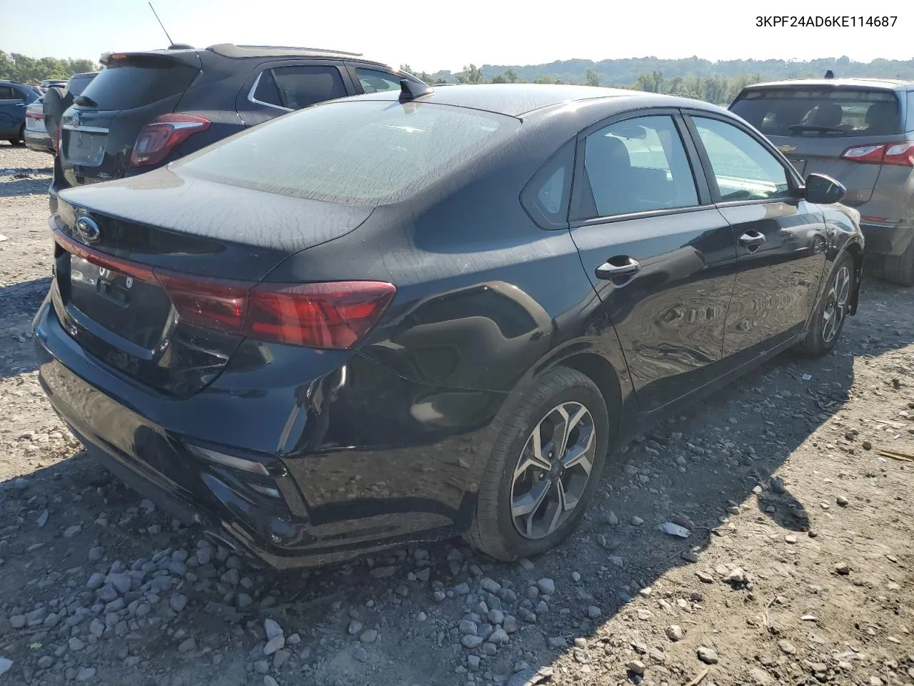 2019 Kia Forte Fe VIN: 3KPF24AD6KE114687 Lot: 69751634