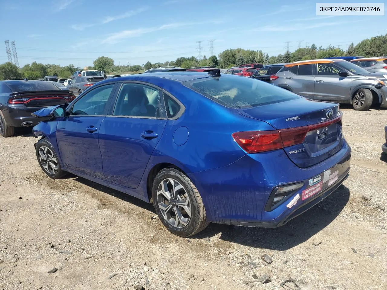 2019 Kia Forte Fe VIN: 3KPF24AD9KE073746 Lot: 69864164