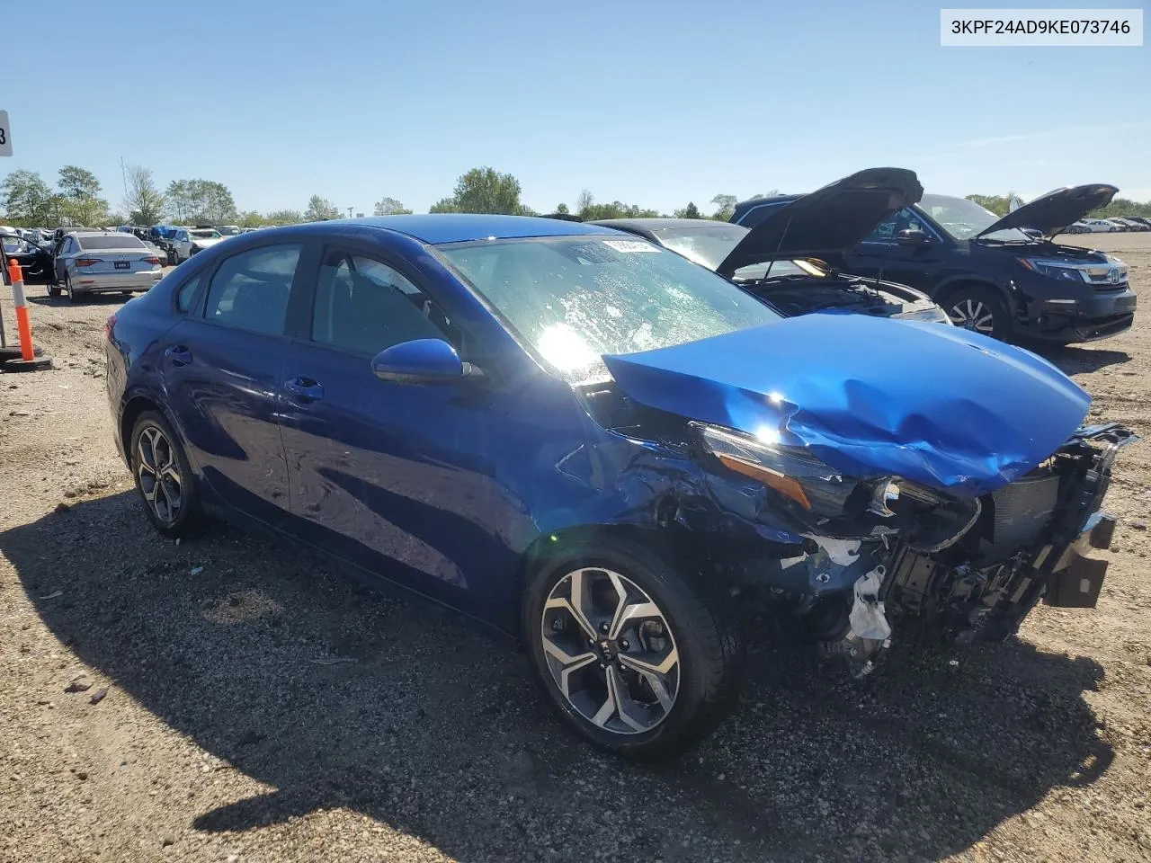 2019 Kia Forte Fe VIN: 3KPF24AD9KE073746 Lot: 69864164