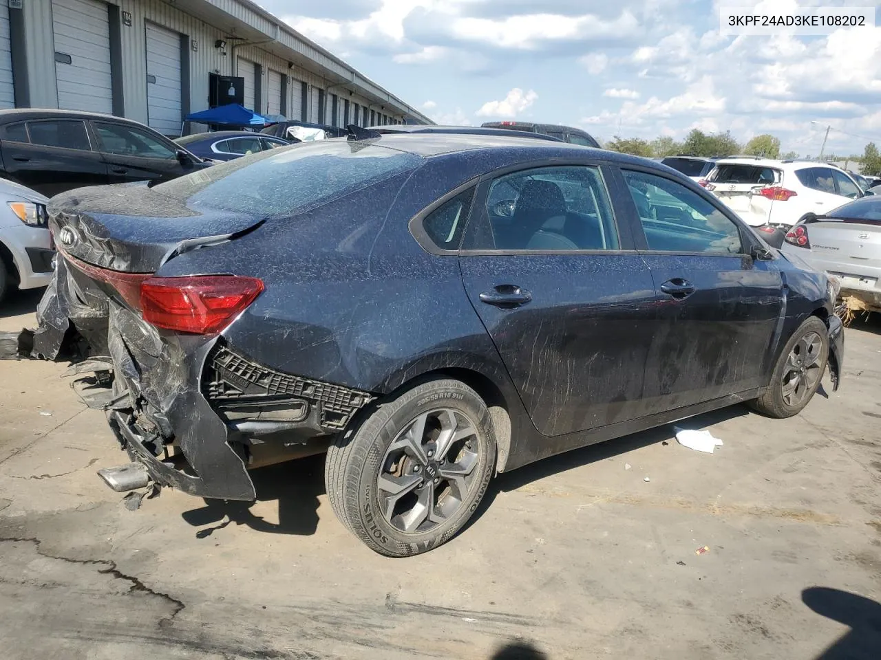 2019 Kia Forte Fe VIN: 3KPF24AD3KE108202 Lot: 70300614