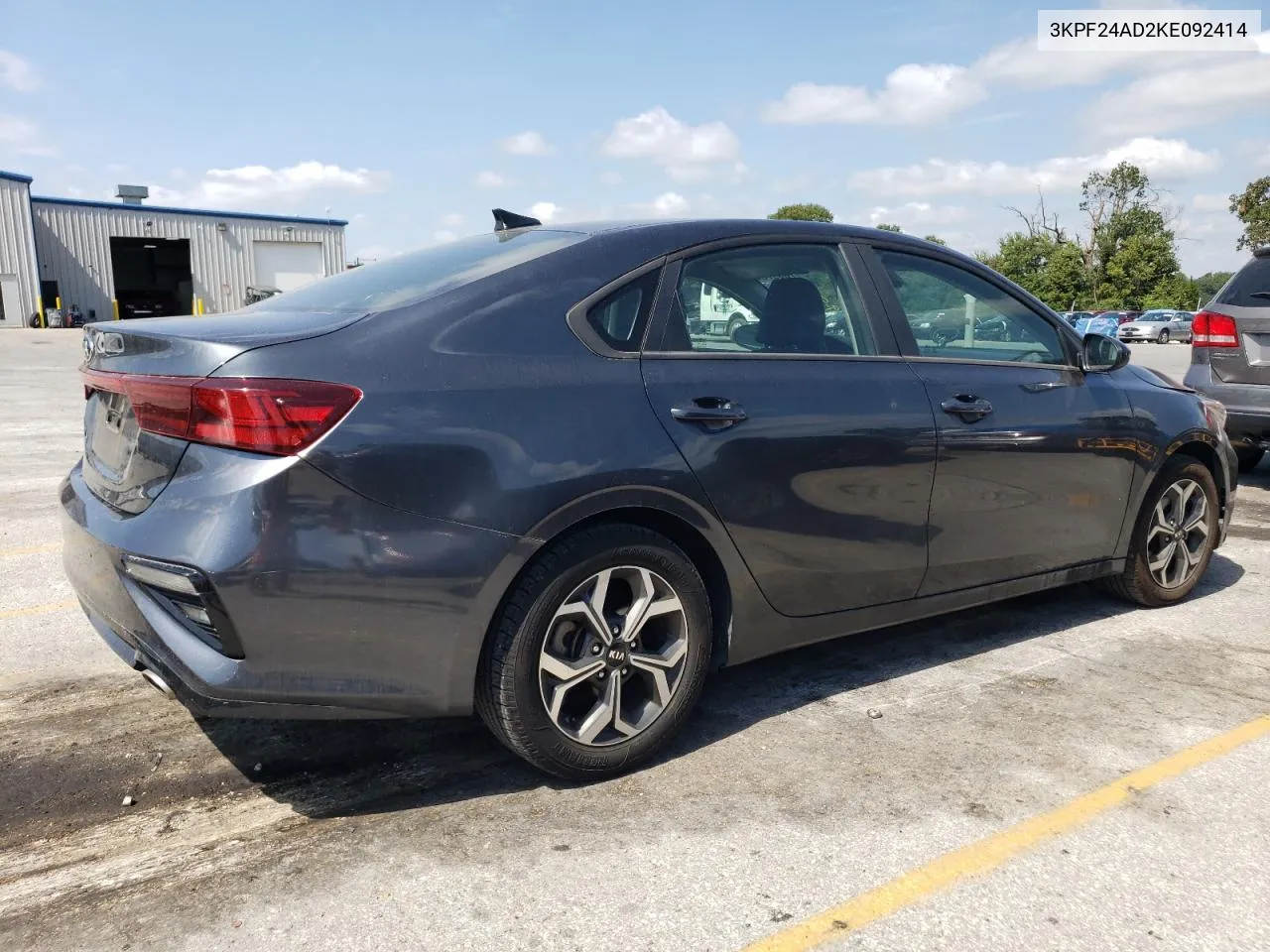 2019 Kia Forte Fe VIN: 3KPF24AD2KE092414 Lot: 70397544