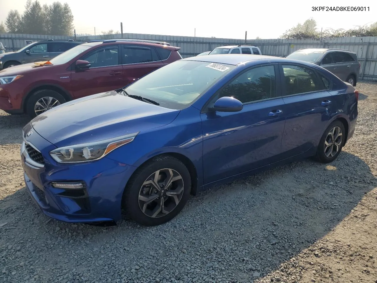 2019 Kia Forte Fe VIN: 3KPF24AD8KE069011 Lot: 70651124