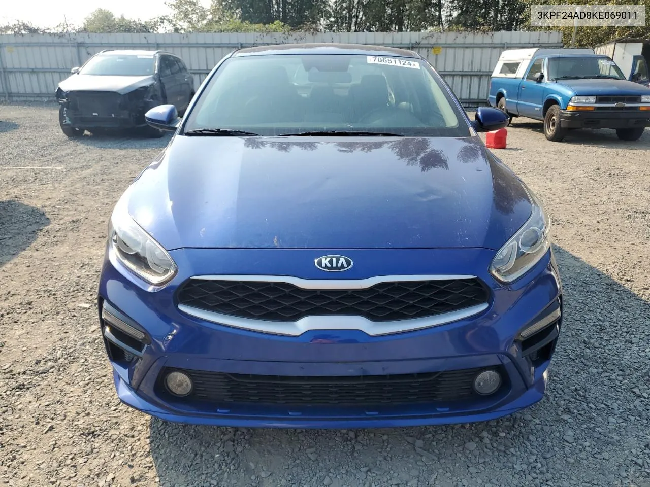 2019 Kia Forte Fe VIN: 3KPF24AD8KE069011 Lot: 70651124