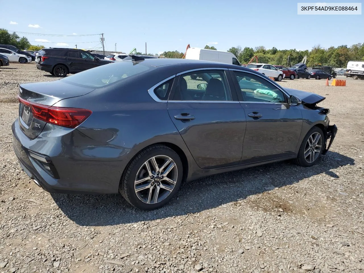 2019 Kia Forte Ex VIN: 3KPF54AD9KE088464 Lot: 70685714