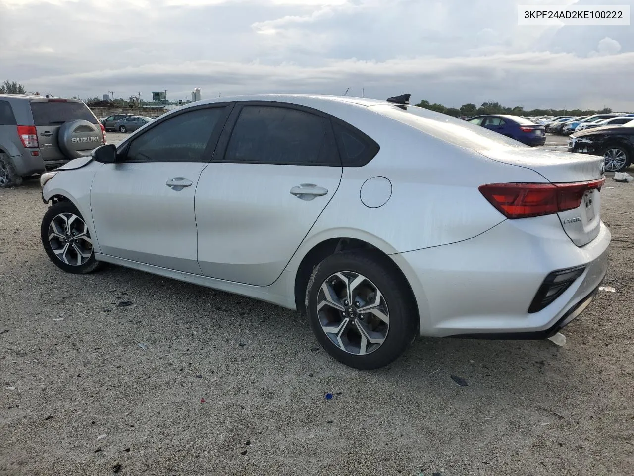 2019 Kia Forte Fe VIN: 3KPF24AD2KE100222 Lot: 71026464