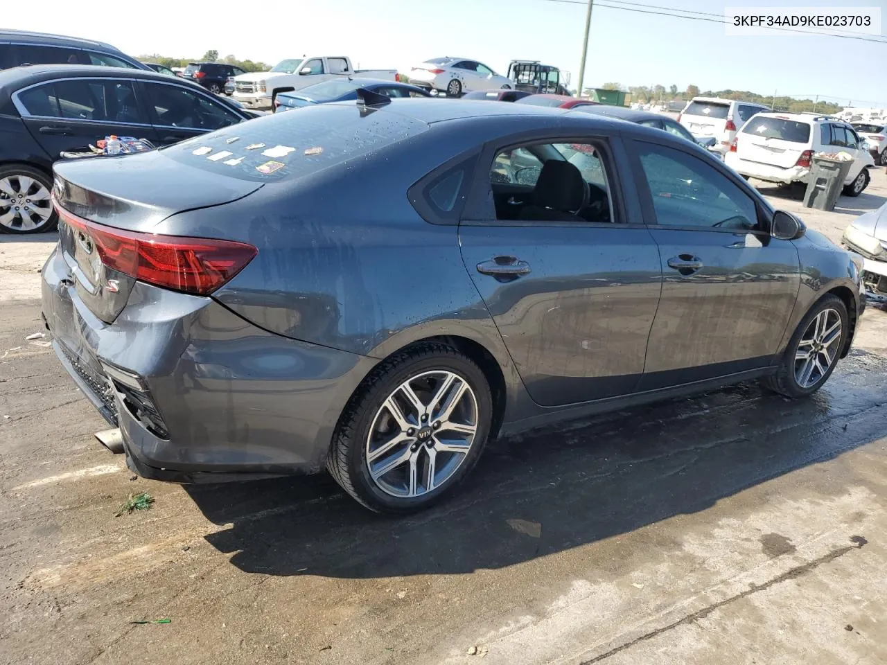 2019 Kia Forte Gt Line VIN: 3KPF34AD9KE023703 Lot: 71067994