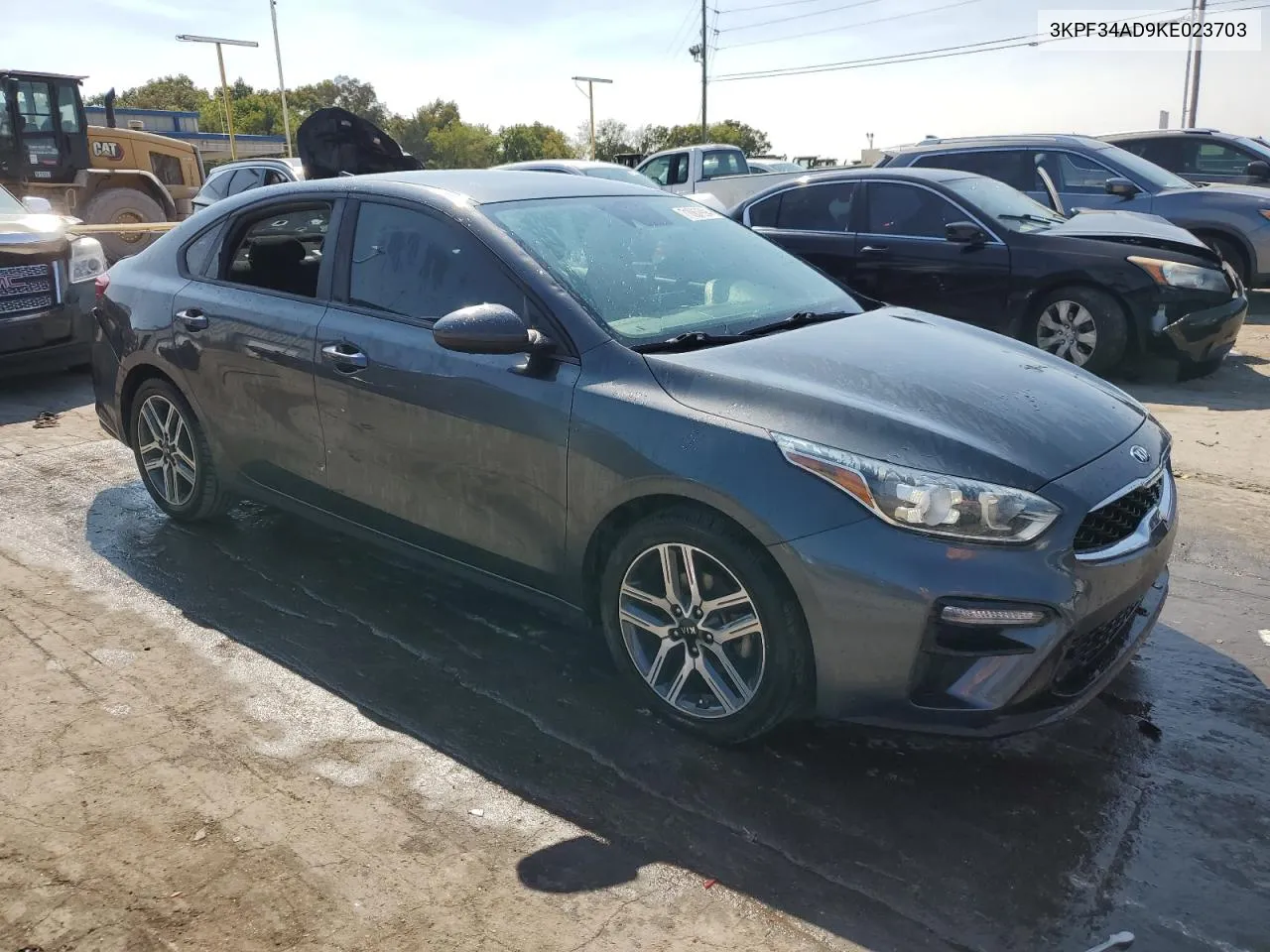 2019 Kia Forte Gt Line VIN: 3KPF34AD9KE023703 Lot: 71067994