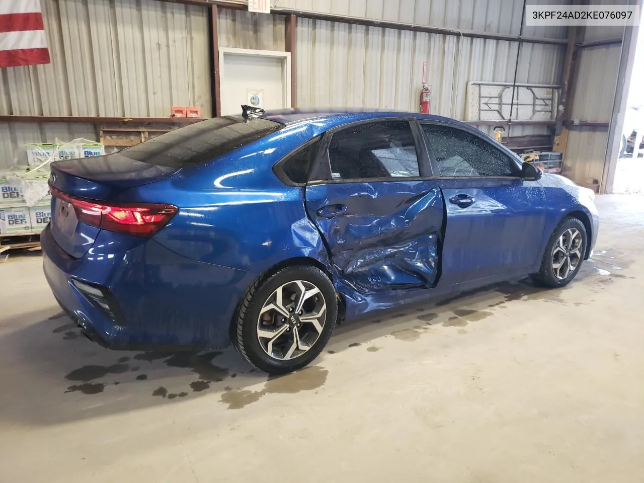 2019 Kia Forte Fe VIN: 3KPF24AD2KE076097 Lot: 71280054