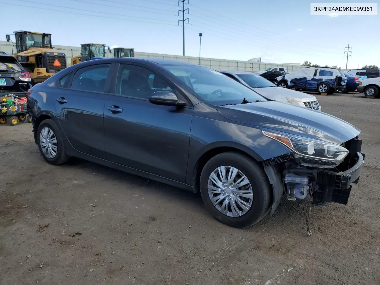 2019 Kia Forte Fe VIN: 3KPF24AD9KE099361 Lot: 71447974