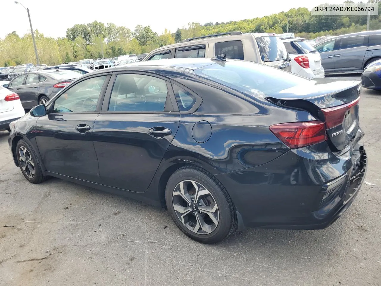 2019 Kia Forte Fe VIN: 3KPF24AD7KE066794 Lot: 71456174