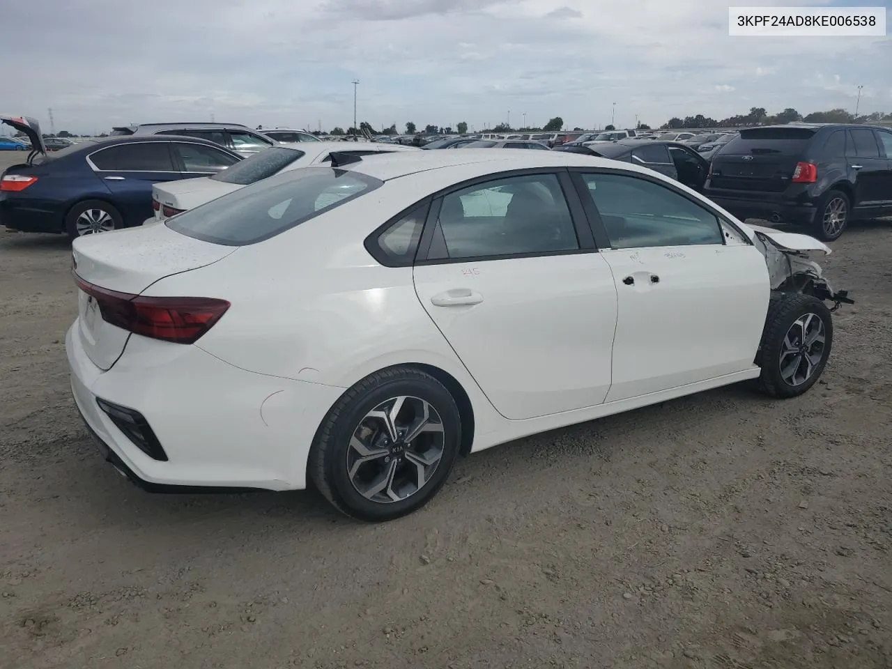 2019 Kia Forte Fe VIN: 3KPF24AD8KE006538 Lot: 71605464