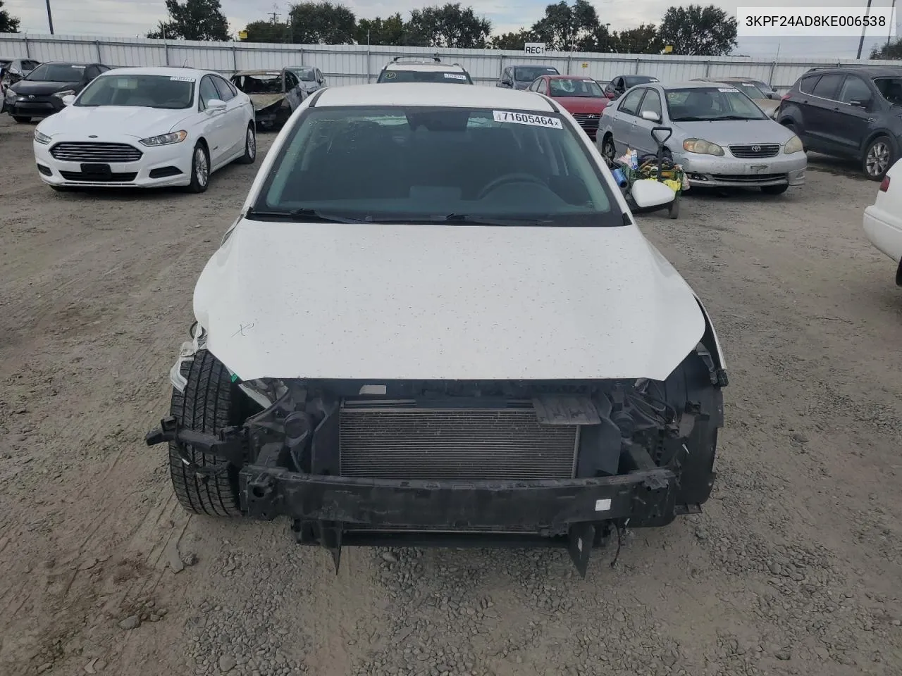 3KPF24AD8KE006538 2019 Kia Forte Fe