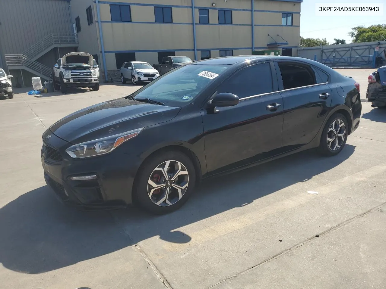 2019 Kia Forte Fe VIN: 3KPF24AD5KE063943 Lot: 71654164