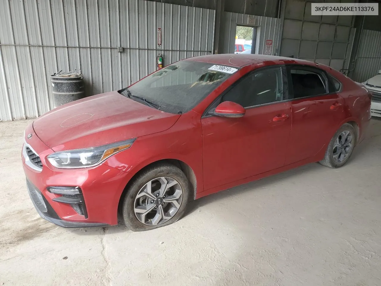 3KPF24AD6KE113376 2019 Kia Forte Fe