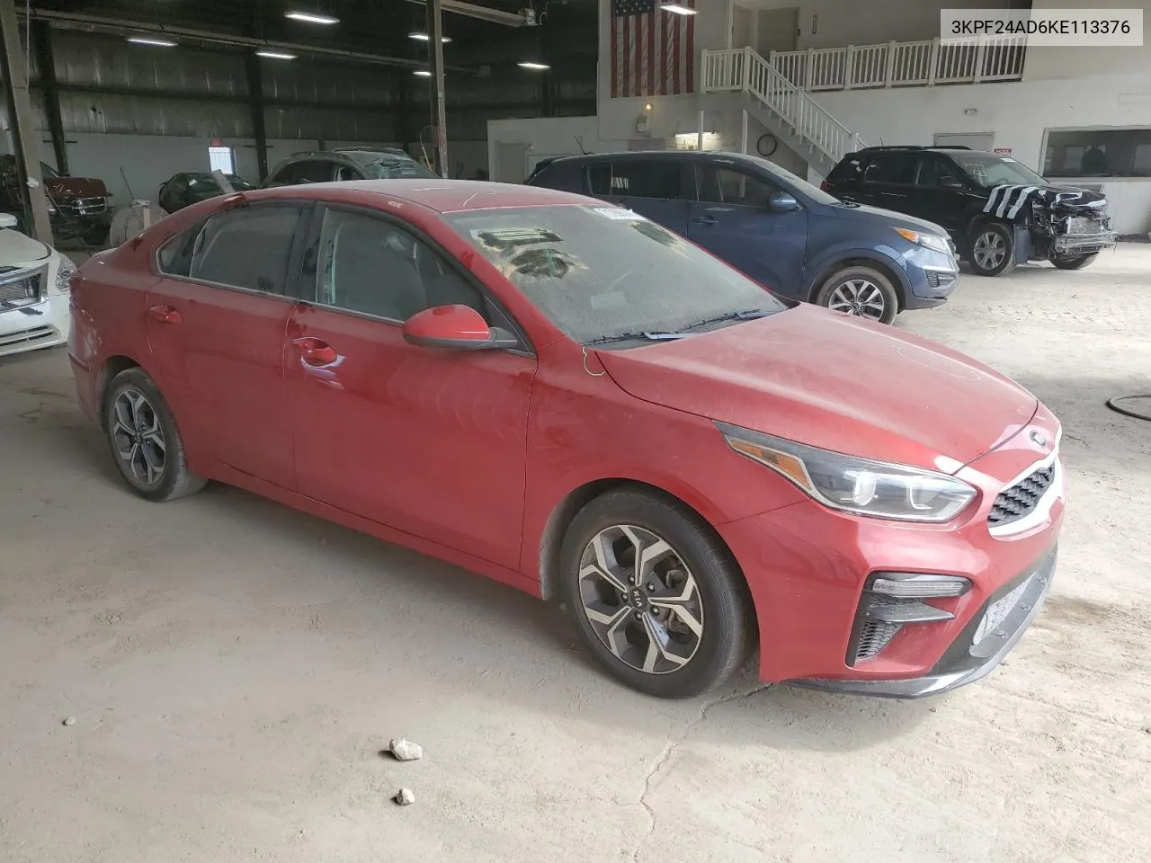 2019 Kia Forte Fe VIN: 3KPF24AD6KE113376 Lot: 71799614