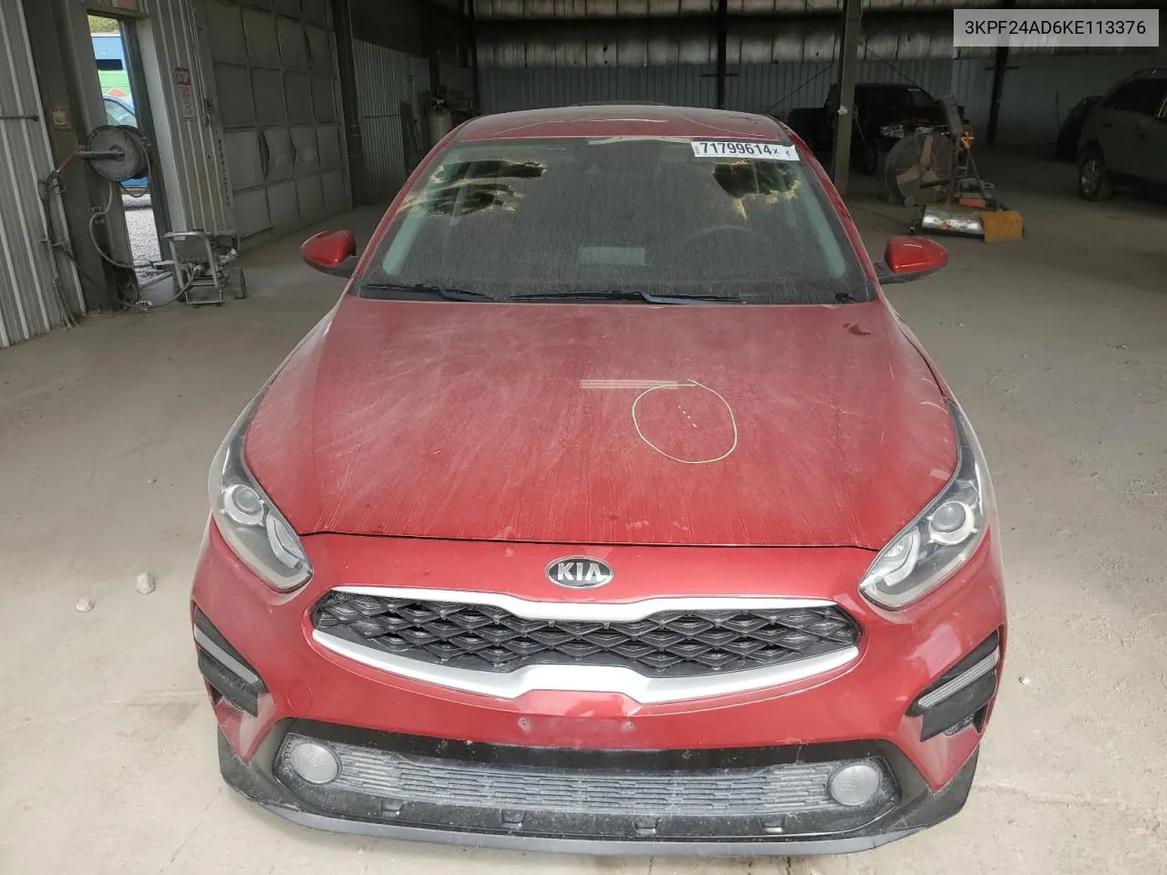 2019 Kia Forte Fe VIN: 3KPF24AD6KE113376 Lot: 71799614