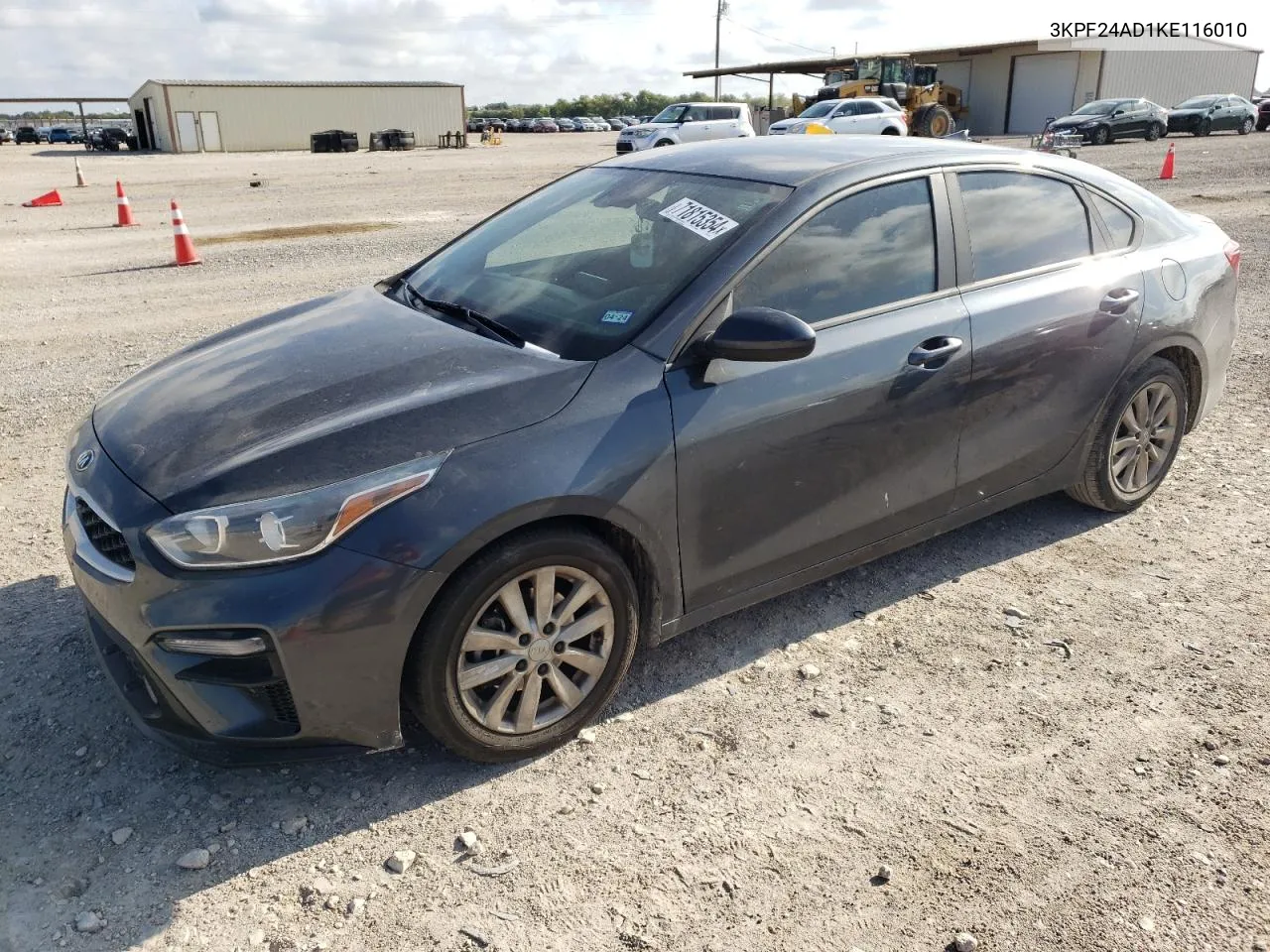 2019 Kia Forte Fe VIN: 3KPF24AD1KE116010 Lot: 71815354