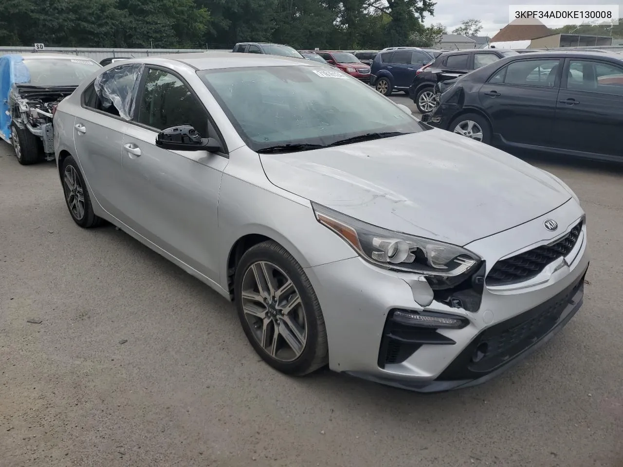 3KPF34AD0KE130008 2019 Kia Forte Gt Line