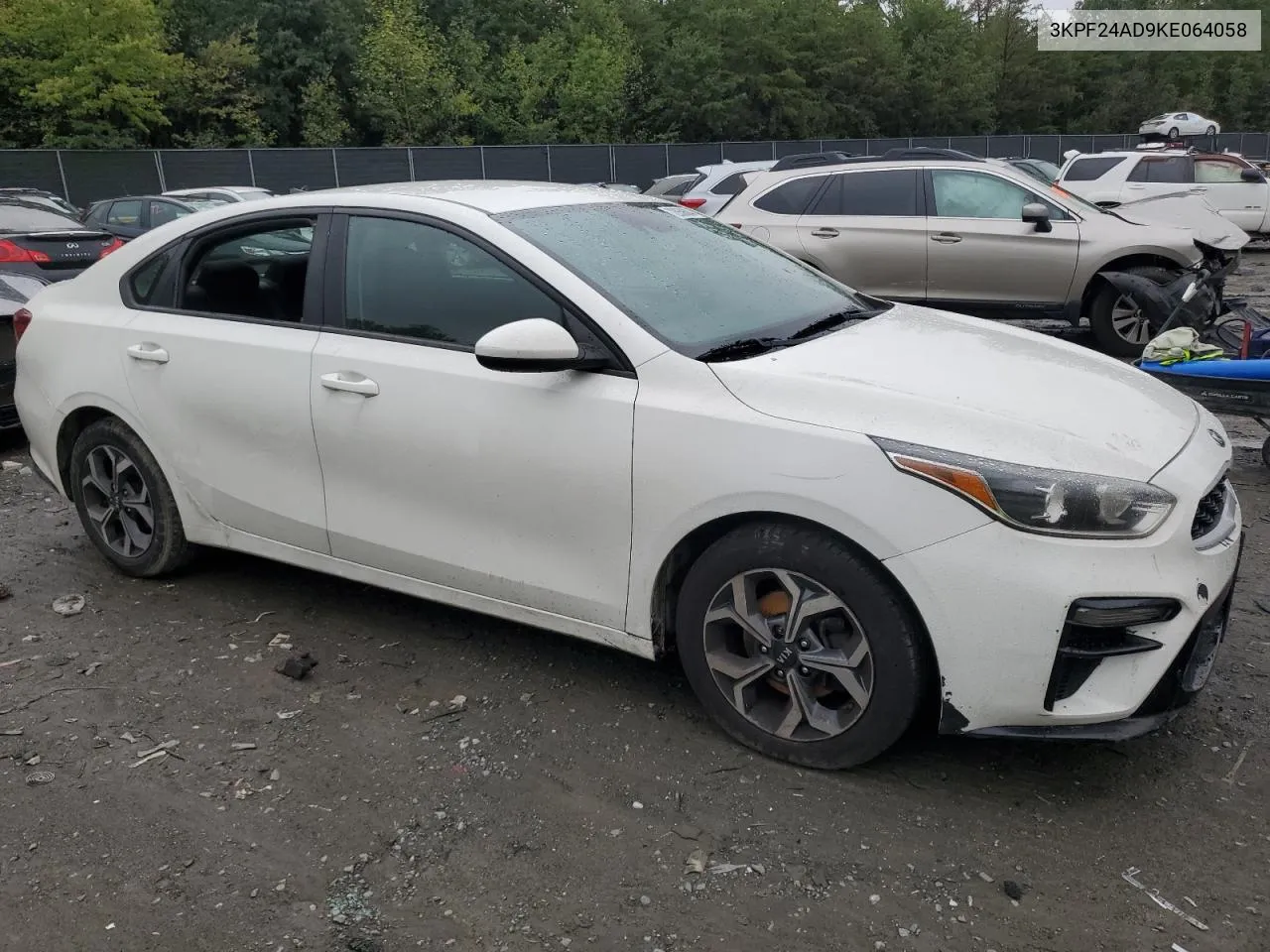 2019 Kia Forte Fe VIN: 3KPF24AD9KE064058 Lot: 72058604