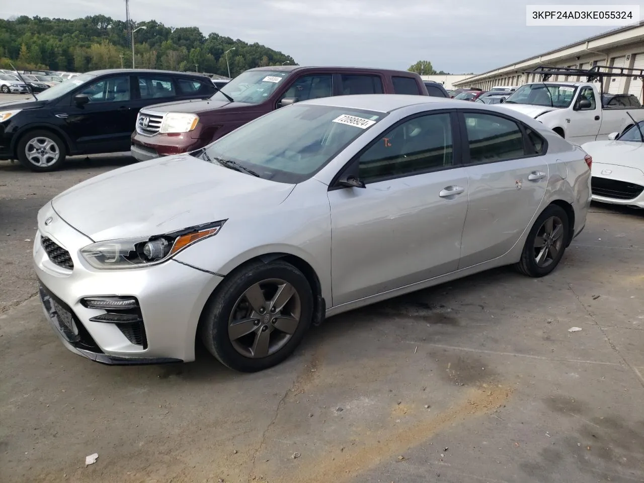 2019 Kia Forte Fe VIN: 3KPF24AD3KE055324 Lot: 72098924