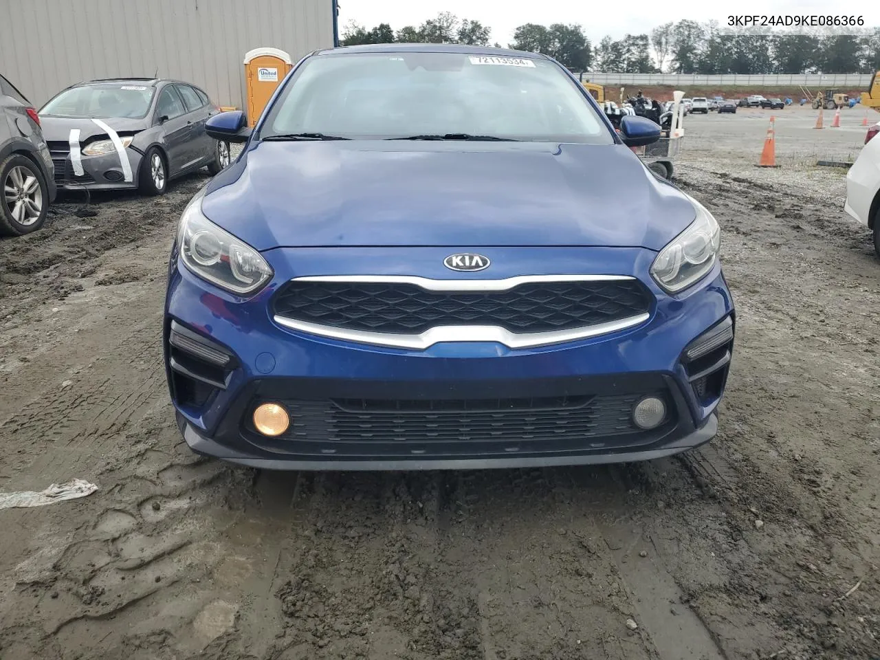 2019 Kia Forte Fe VIN: 3KPF24AD9KE086366 Lot: 72113534