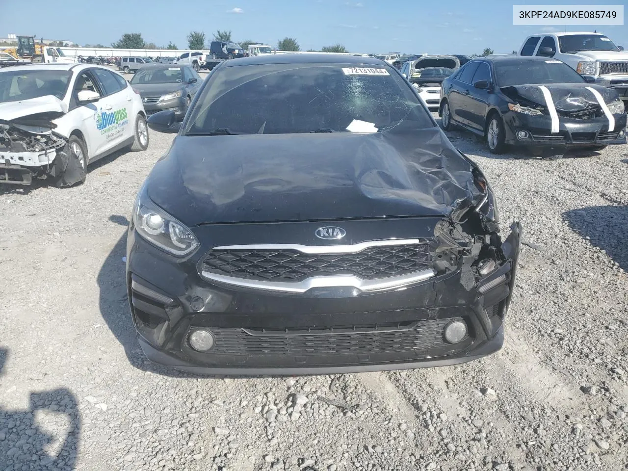 2019 Kia Forte Fe VIN: 3KPF24AD9KE085749 Lot: 72131044