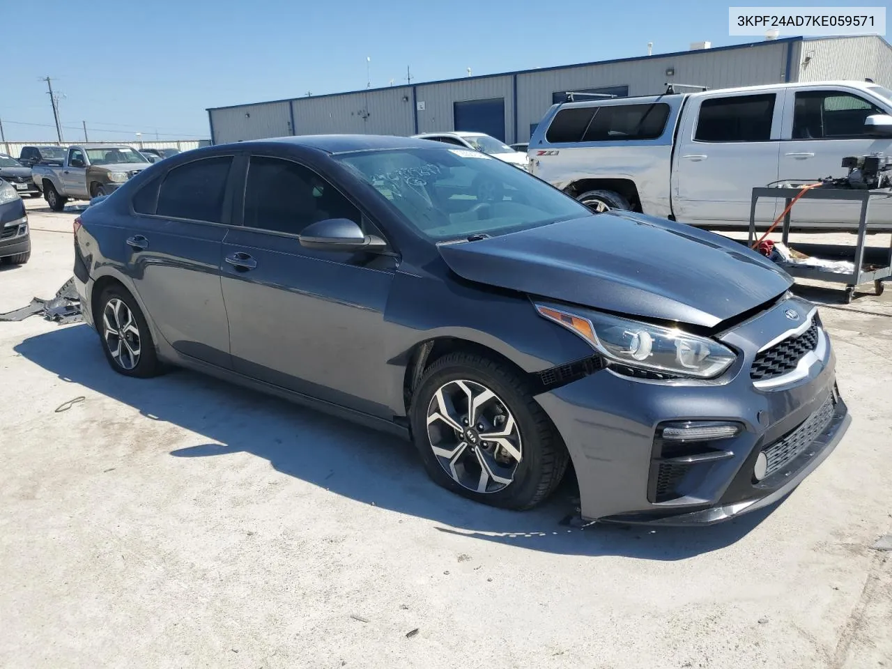 2019 Kia Forte Fe VIN: 3KPF24AD7KE059571 Lot: 72353164