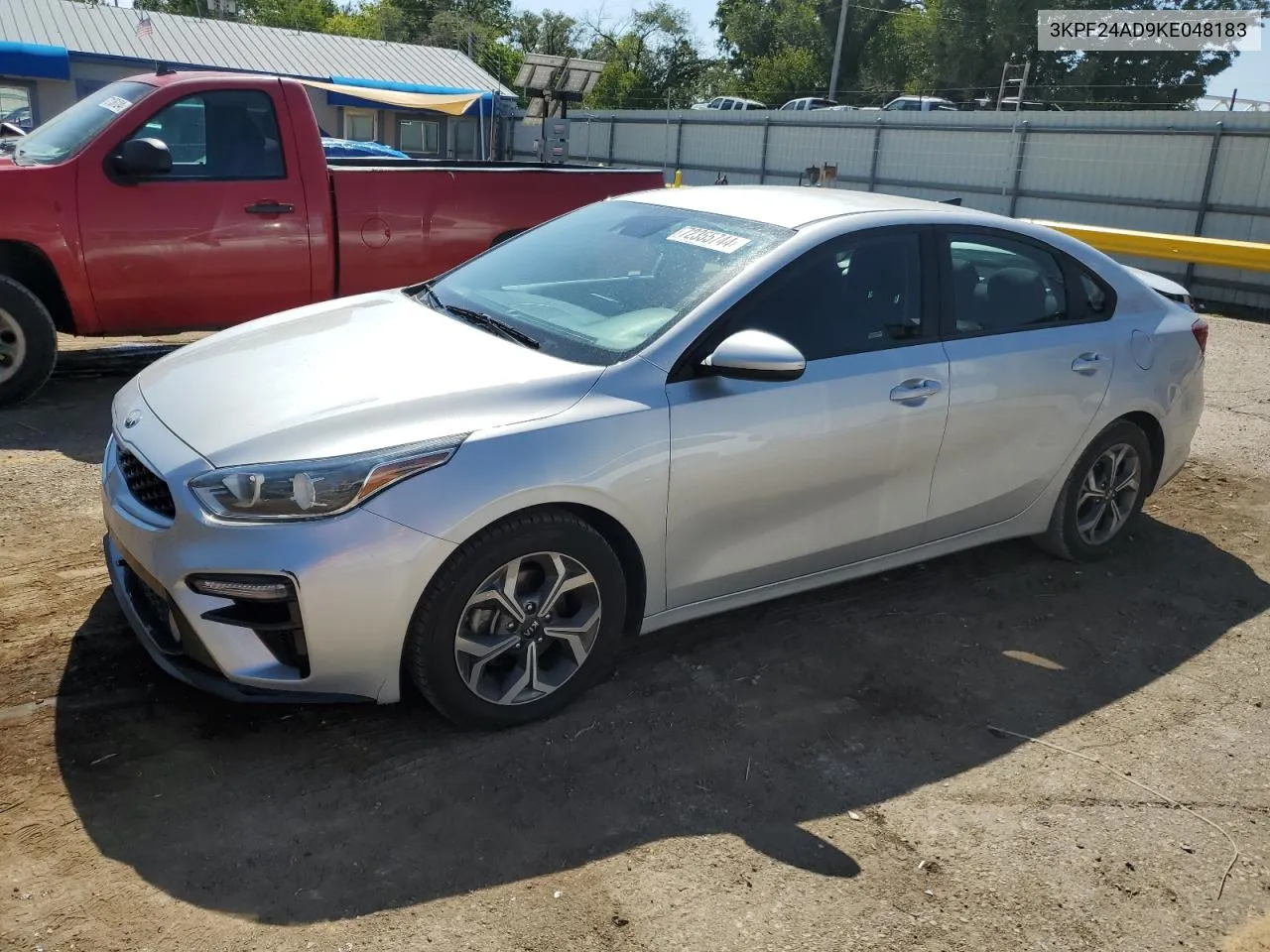 2019 Kia Forte Fe VIN: 3KPF24AD9KE048183 Lot: 72355744