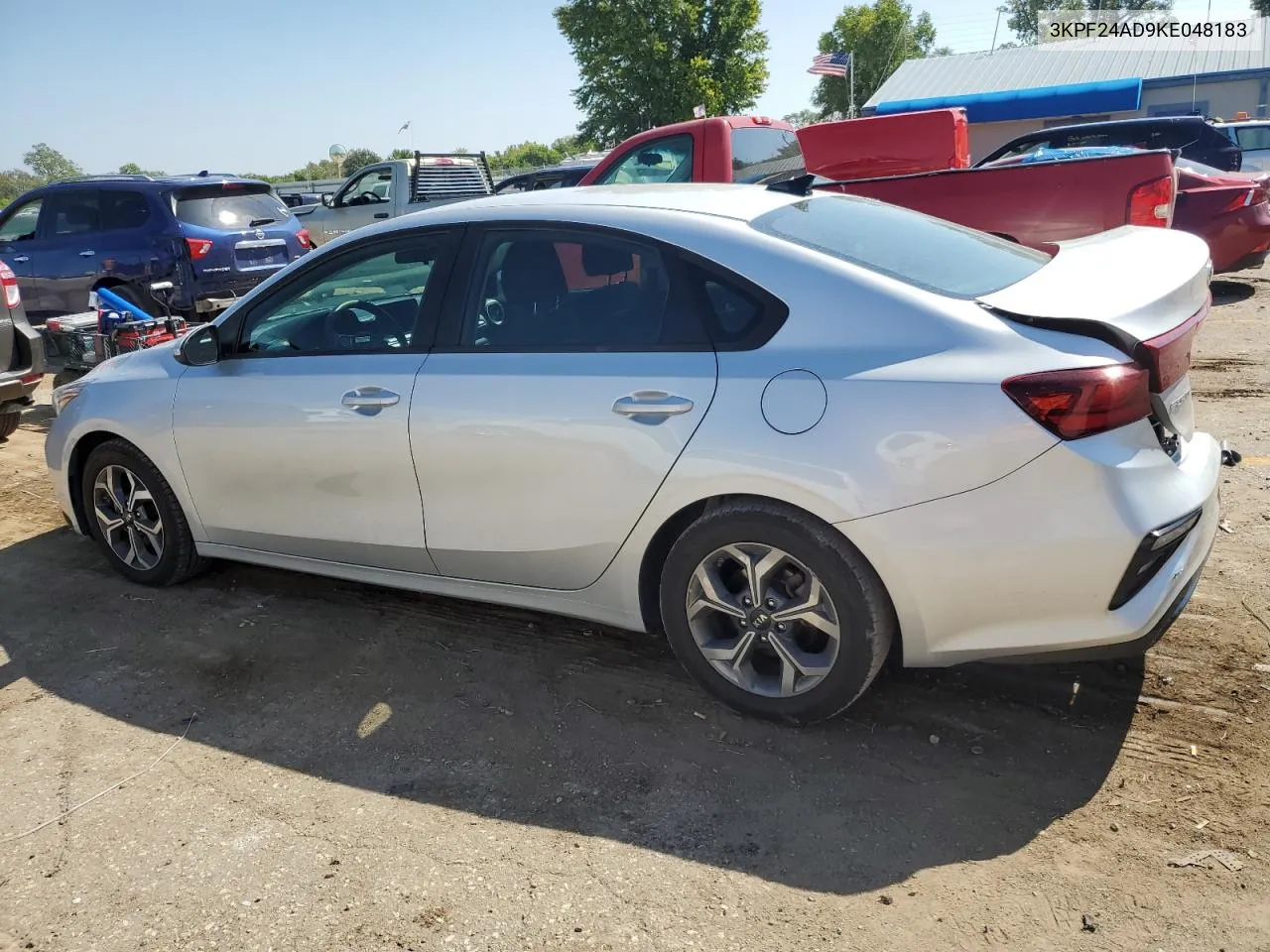 2019 Kia Forte Fe VIN: 3KPF24AD9KE048183 Lot: 72355744