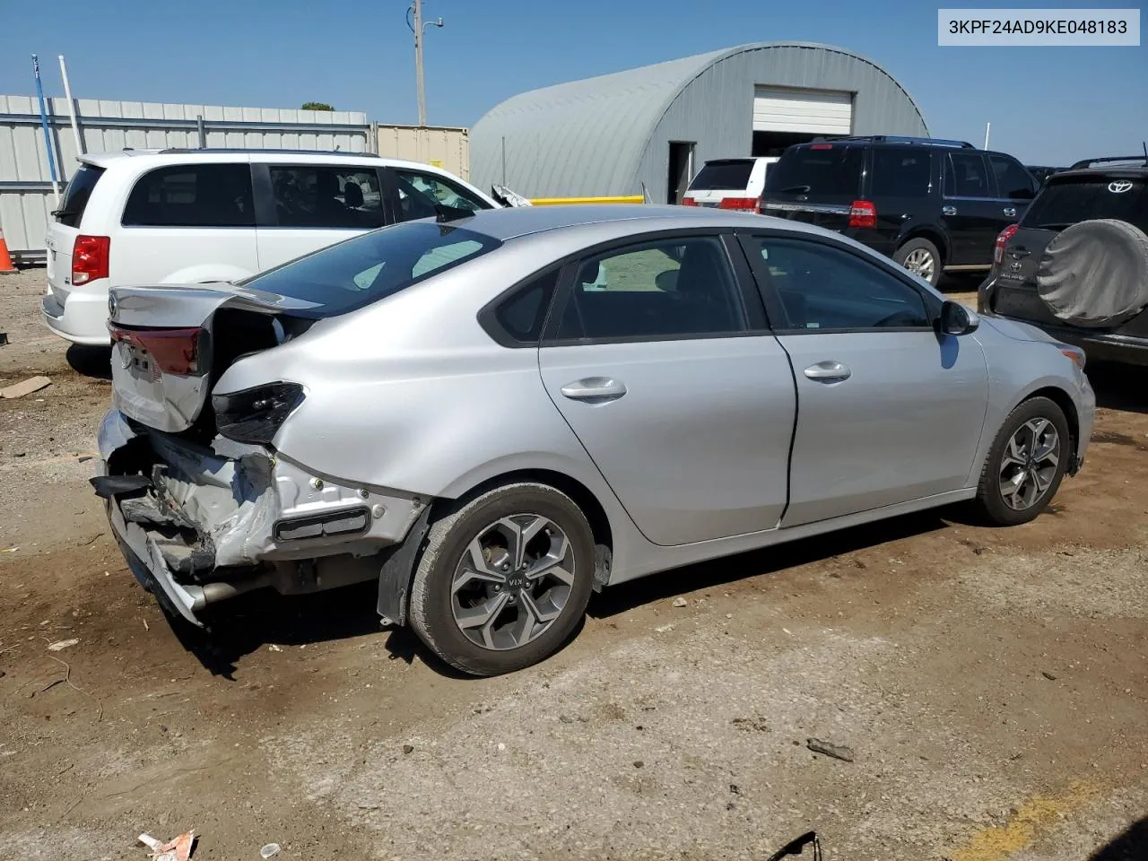 2019 Kia Forte Fe VIN: 3KPF24AD9KE048183 Lot: 72355744