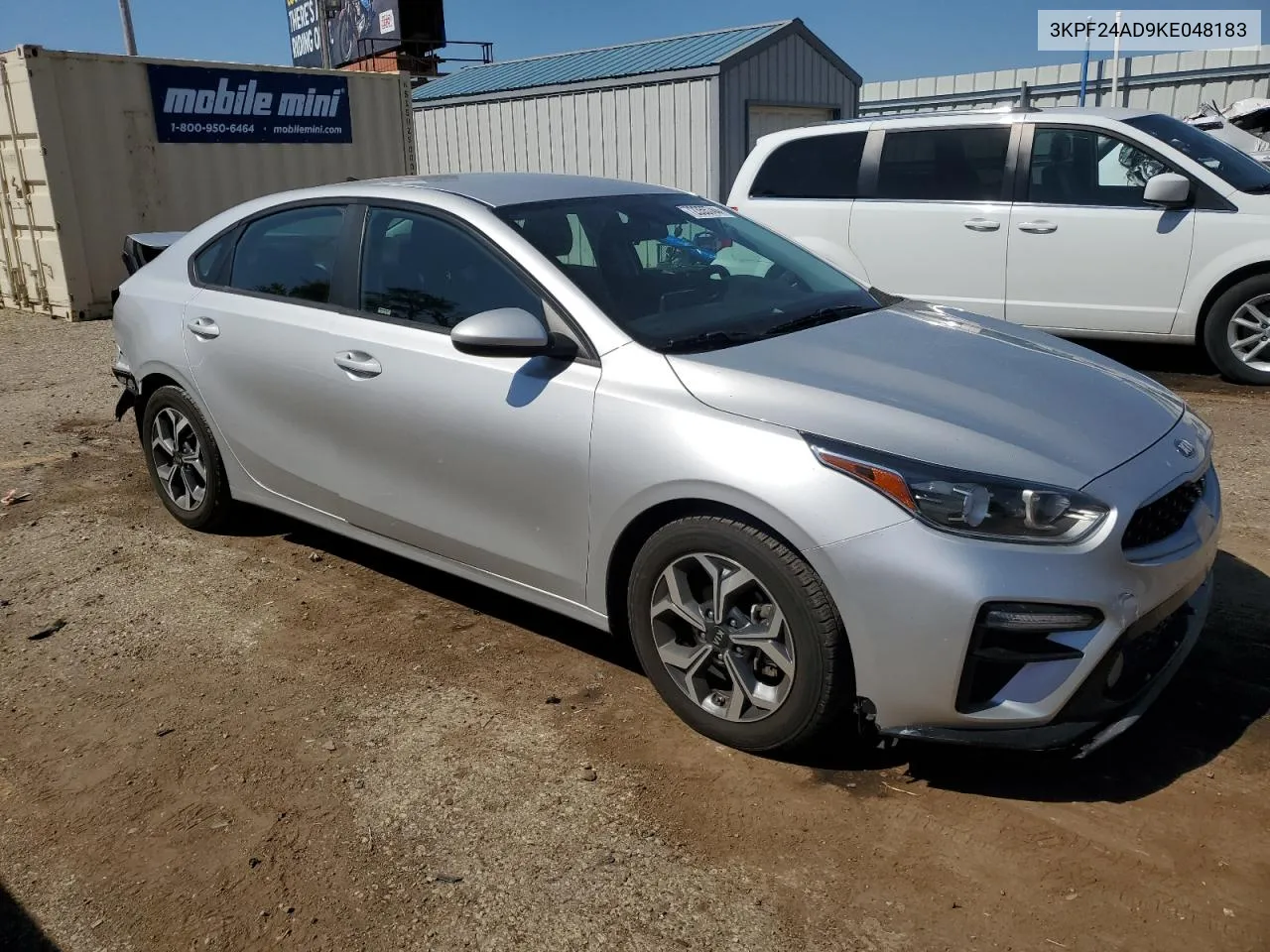 2019 Kia Forte Fe VIN: 3KPF24AD9KE048183 Lot: 72355744