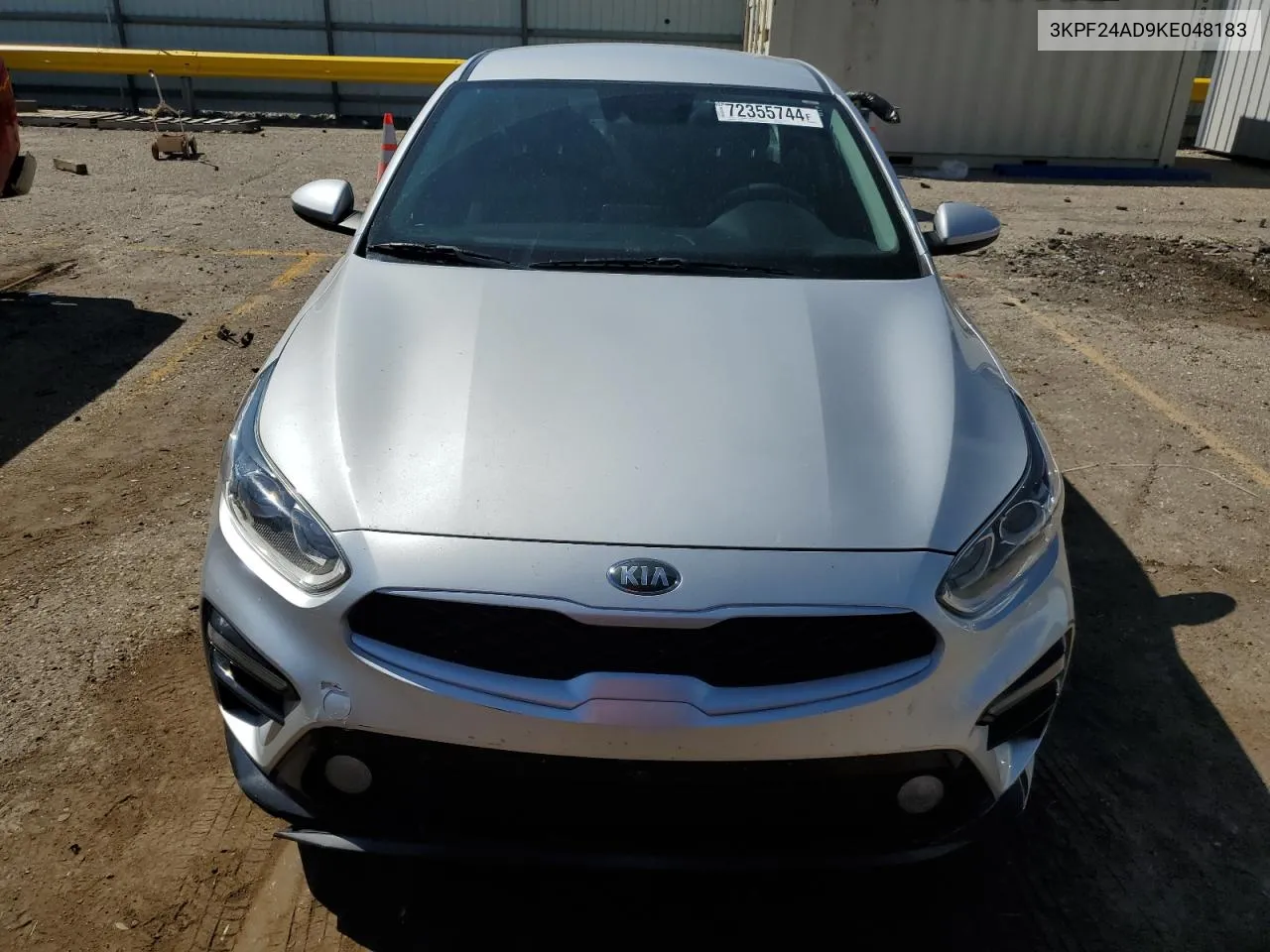 2019 Kia Forte Fe VIN: 3KPF24AD9KE048183 Lot: 72355744