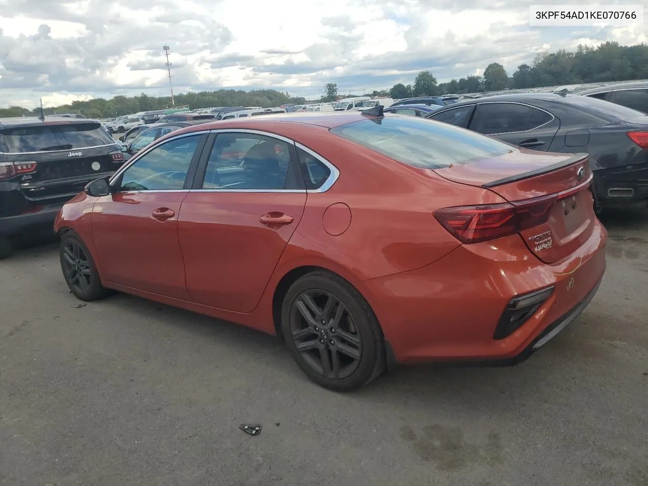 2019 Kia Forte Ex VIN: 3KPF54AD1KE070766 Lot: 72403304