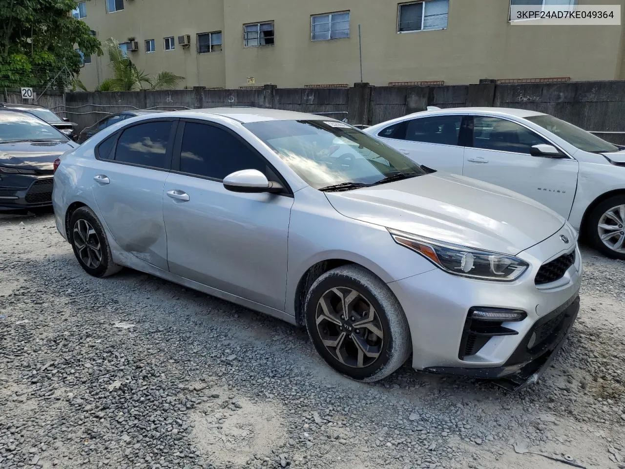 2019 Kia Forte Fe VIN: 3KPF24AD7KE049364 Lot: 72525034