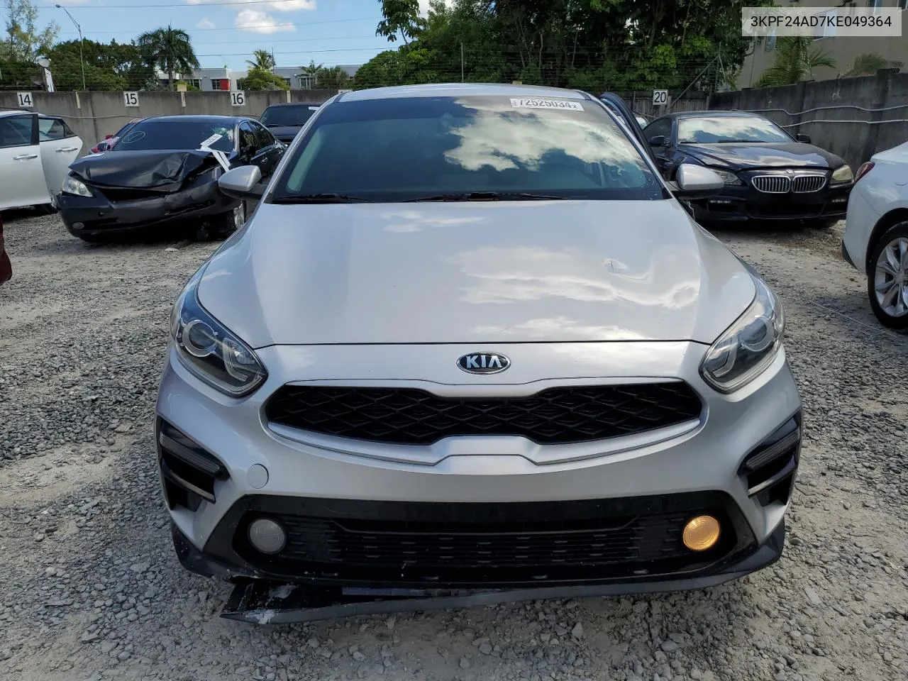 2019 Kia Forte Fe VIN: 3KPF24AD7KE049364 Lot: 72525034