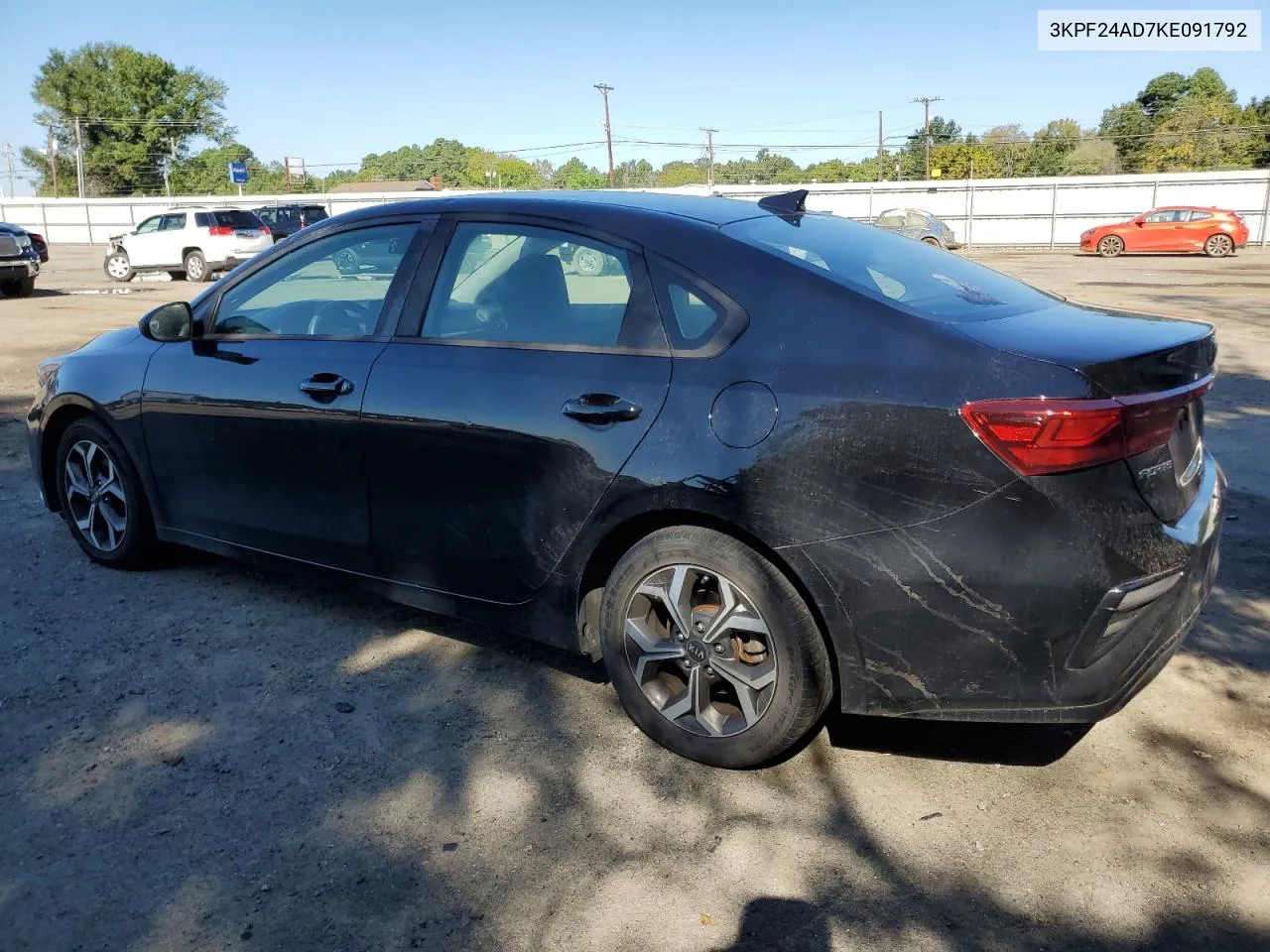 2019 Kia Forte Fe VIN: 3KPF24AD7KE091792 Lot: 72536064