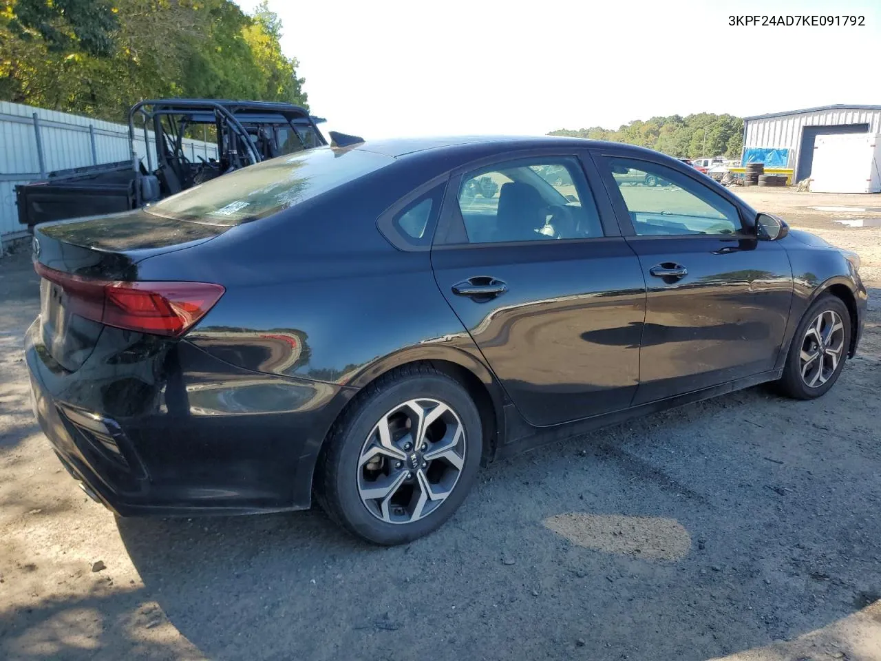 2019 Kia Forte Fe VIN: 3KPF24AD7KE091792 Lot: 72536064