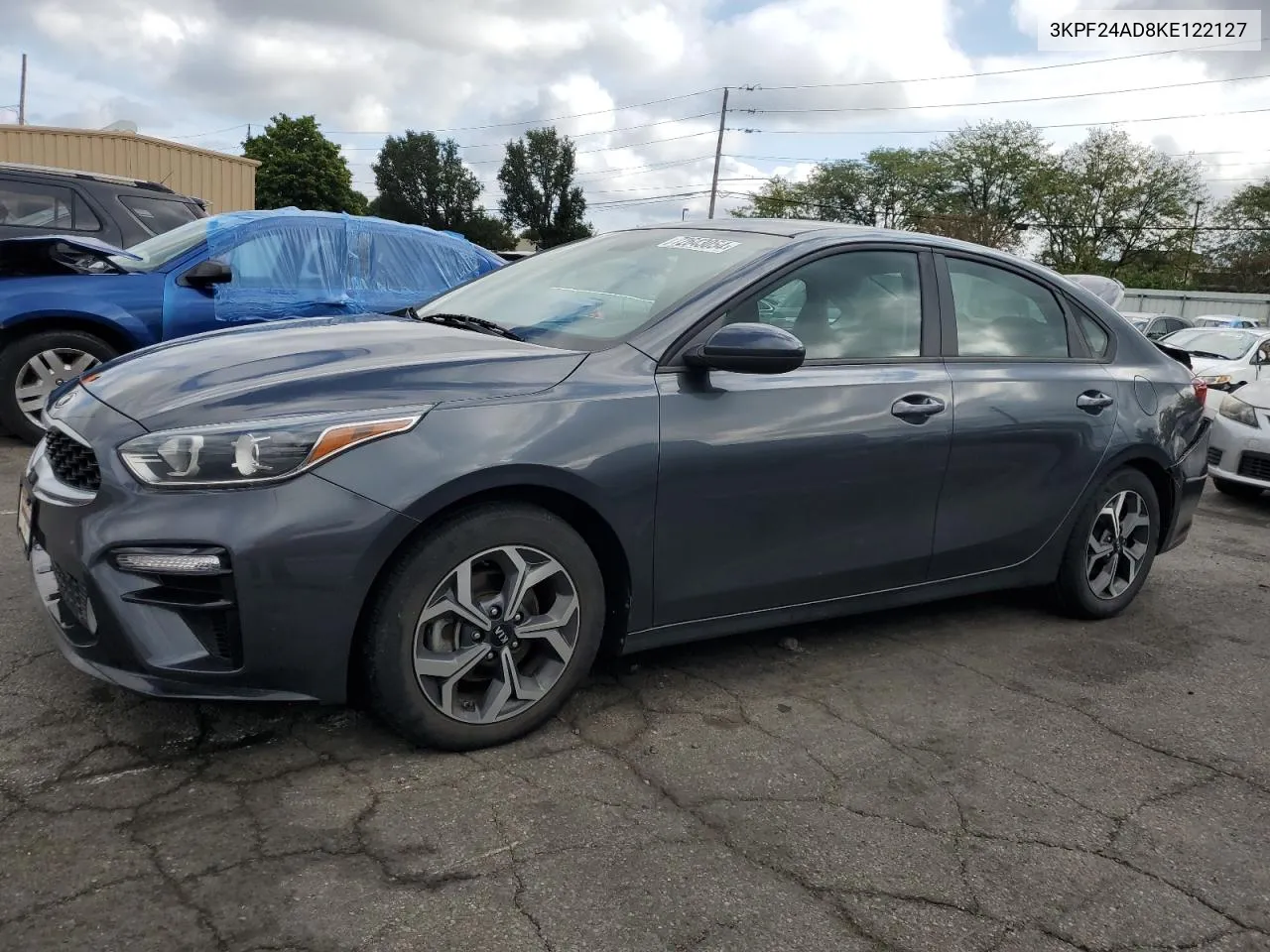 2019 Kia Forte Fe VIN: 3KPF24AD8KE122127 Lot: 72643054