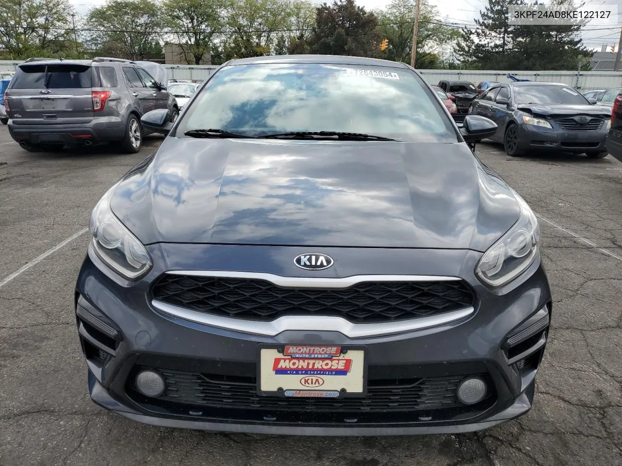 2019 Kia Forte Fe VIN: 3KPF24AD8KE122127 Lot: 72643054