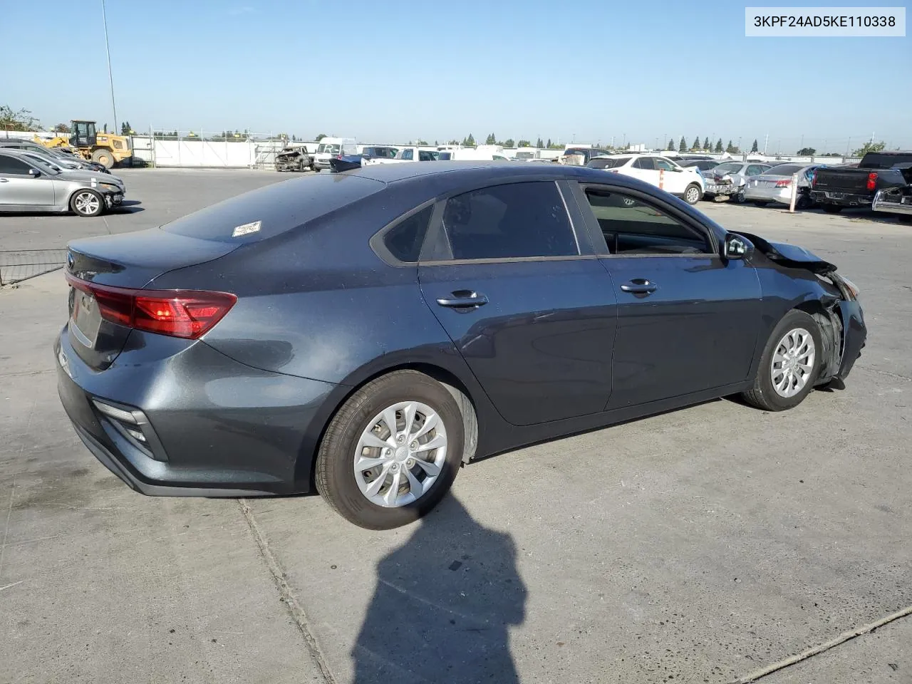 2019 Kia Forte Fe VIN: 3KPF24AD5KE110338 Lot: 72652724