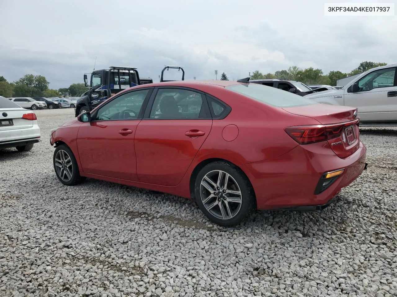 3KPF34AD4KE017937 2019 Kia Forte Gt Line